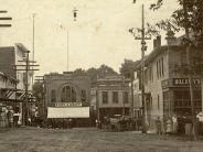 Black and White buildings