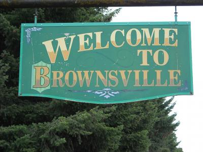 Welcome to Brownsville Sign